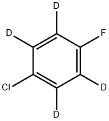 Benzene-1,2,4,5-d4, 3-chloro-6-fluoro- Structure